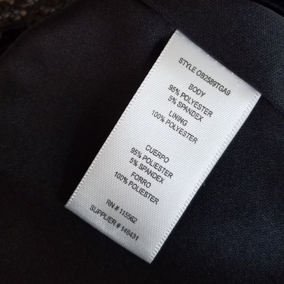 Olsenboye Black Sequined Dressy Racer Back Top - Picture 5 of 5